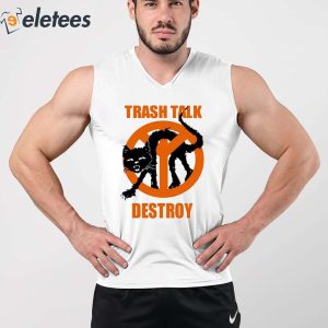Trash Talk Destroy Cat Shirt 2