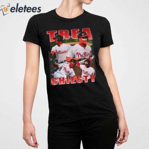 Trea Shiesty Philadelphia Phillies Women's T-Shirt - Yeswefollow