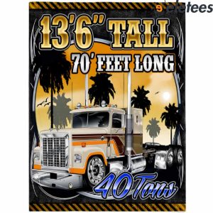 Truck 136 Tall 70 Feet Long 40 Tons Blanket 3