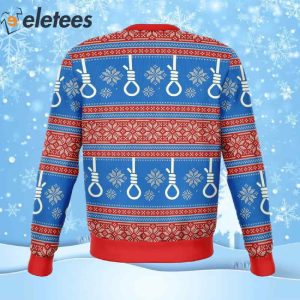 Trump Epstein Didnt Kill Himself Ugly Christmas Sweater 2