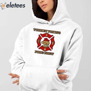 Turkey Frying Fire Crew Sweatshirt 3