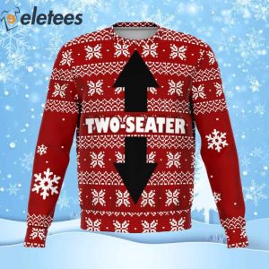 Two Seater Ugly Christmas Sweater