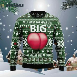 Ugly Sweater Big Booty Ugly Christmas Sweater