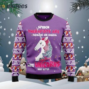 Unicorn Magical Ugly Christmas Sweater