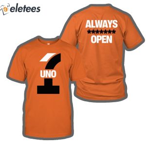 Uno 711 Always Open Shirt 8