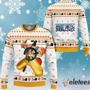 Usopp Anime Ugly Christmas Sweater 2