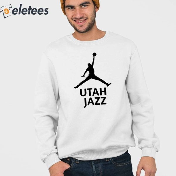 Utah Jazz Jumpman Shirt - Shibtee Clothing