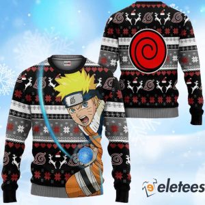 Uzumaki Ugly Christmas Sweater 1