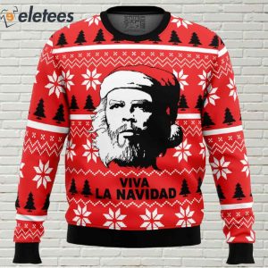 Viva La Navidad Che Guevara Ugly Christmas Sweater 2