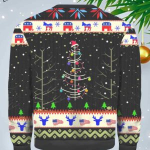 We the People American Flag Christmas Sweater 2
