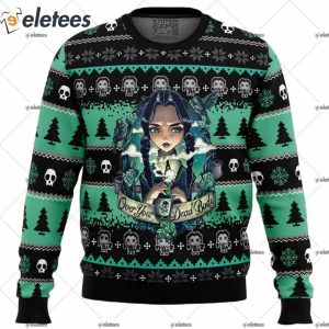 Wednesday Addams Ugly Christmas Sweater 1