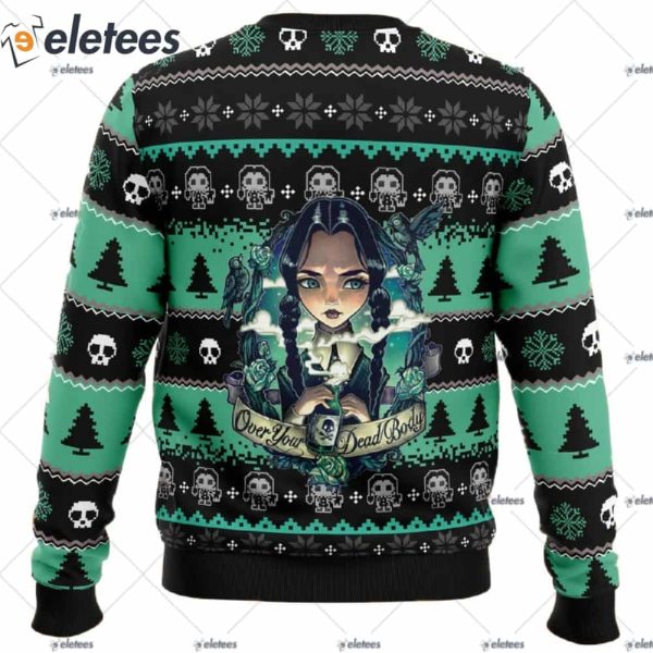 Wednesday Addams Ugly Christmas Sweater