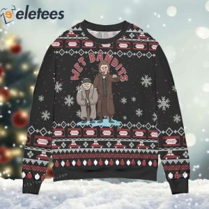 Wet Bandits Home Alone Ugly Sweater1