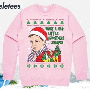 What A Sad Little Christmas Jumper Ugly Christmas Sweater 2
