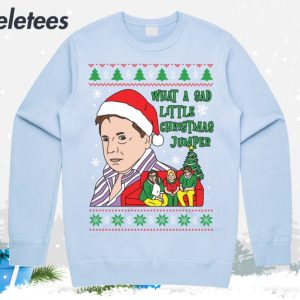 What A Sad Little Christmas Jumper Ugly Christmas Sweater 5