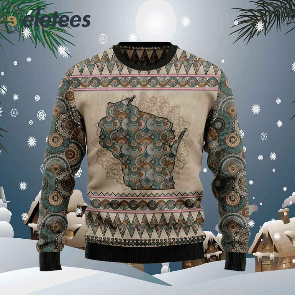 Boston Celtics NBA Basketball Knit Pattern Ugly Christmas Sweater