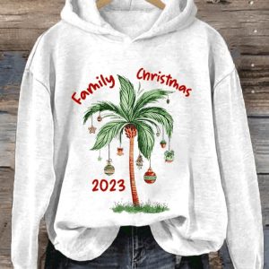 WomenS Casual Family Christmas Sweatshirt3