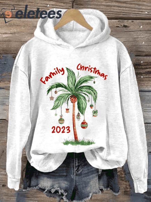 Women’S Casual Family Christmas Sweatshirt