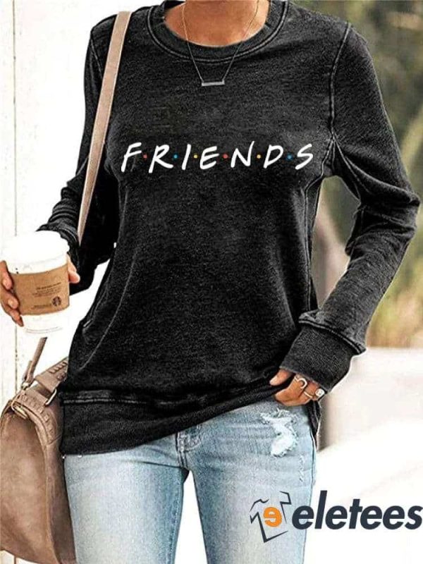 Women’s Casual Matthew Perry Friend Printed Sweatshirt