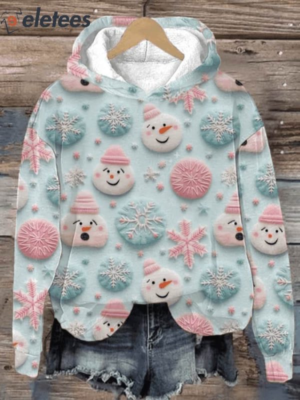 Women’s Christmas Snowman Sweatshirt