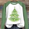 Women’s Crystal Christmas Tree Sweatshirt