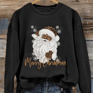 Womens Merry Christmas Stan Print Sweatshirt