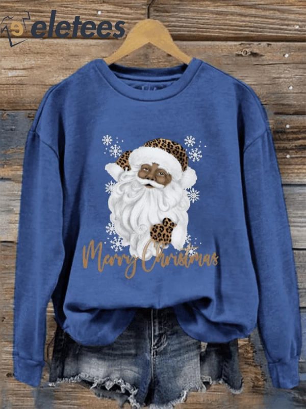 Women’s Merry Christmas Stan Print Sweatshirt