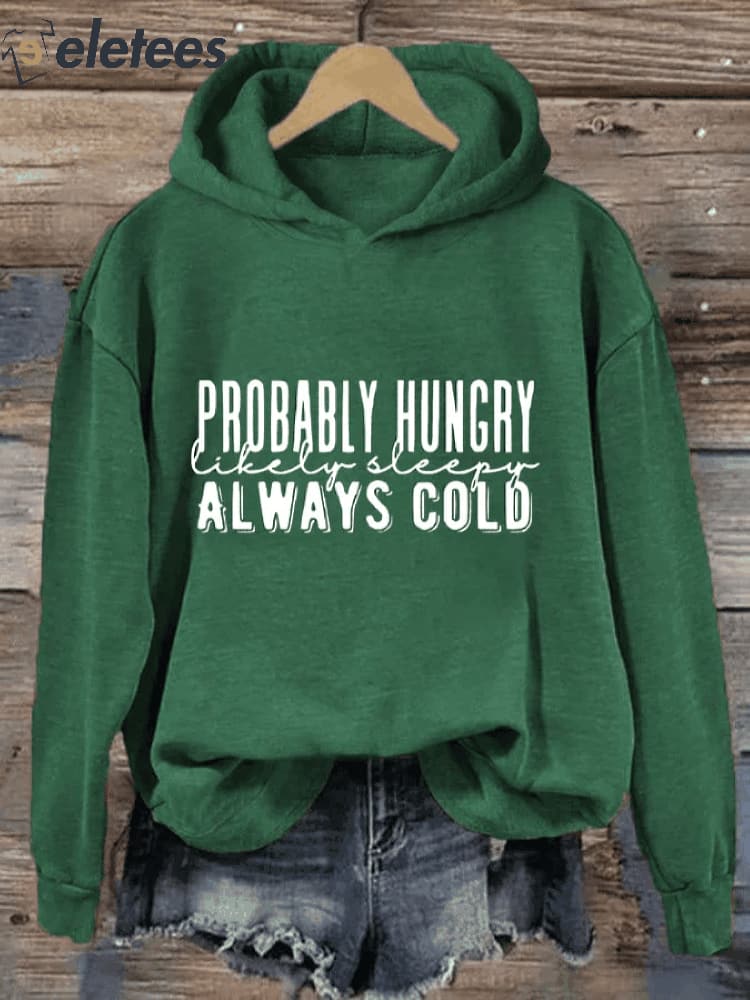 Cold cheap prints hoodie