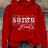 Women’s Santa Baby Christmas Hoodie