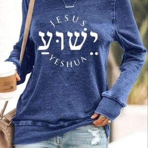 Womens Yeshua Casual Sweatshirt 4