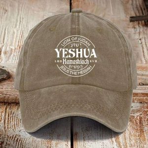 Yeshua Hamashiach Jesus Is Messiah Casual Unisex Hat 2