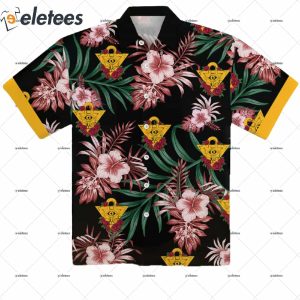 Yugioh Floral Hawaiian Shirt 2