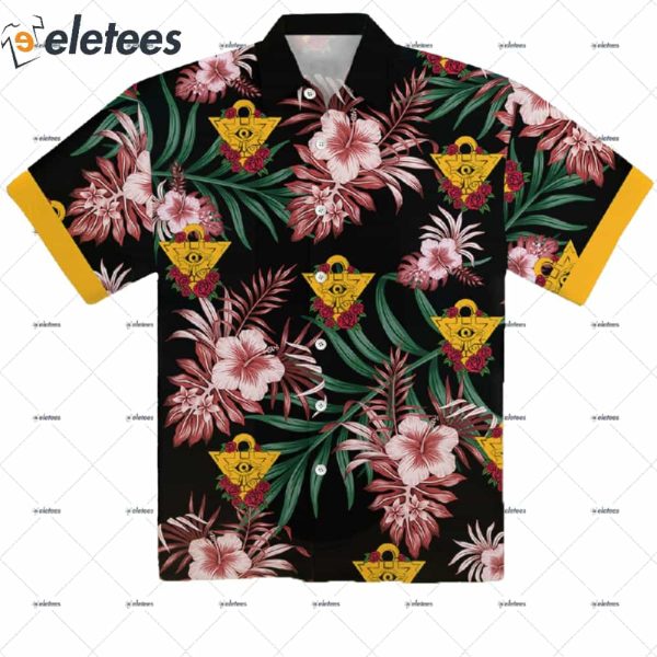 Yugioh Floral Hawaiian Shirt