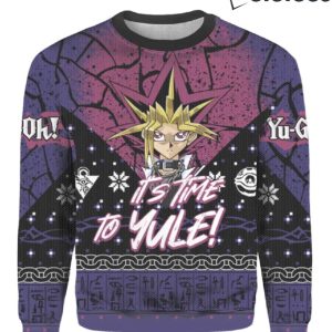 Yule Yugi Oh Ugly Christmas Sweater 1