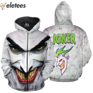 amazing joker horror face 3d all over printed shirts j9nwd