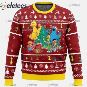A Sesame Street Christmas Sesame Street Ugly Christmas Sweater