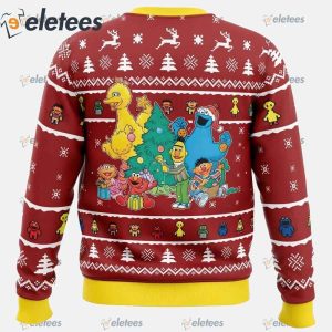 A Sesame Street Christmas Sesame Street Ugly Christmas Sweater1