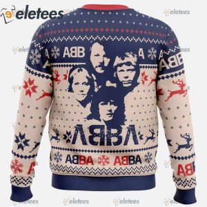 ABBA Ugly Christmas Sweater1