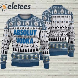 Absolut Vodka Holiday Ugly Christmas Sweater 2