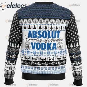 Absolut Vodka Ugly Christmas Sweater1