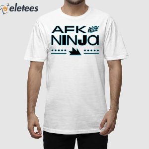 Afk With Ninja Neon Shirt 1