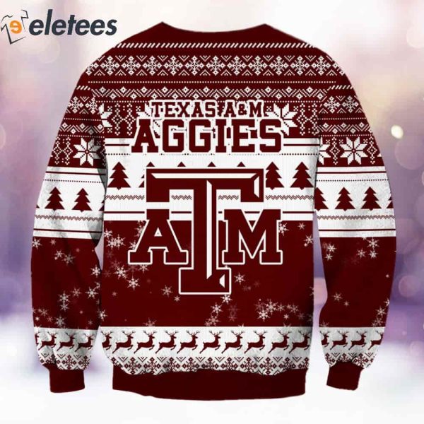 Aggies Grnch Christmas Ugly Sweater