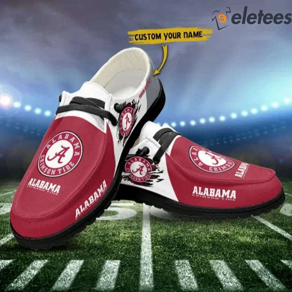 Alabama crimson discount tide house shoes