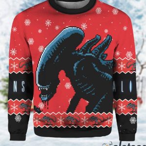 Alien Xenomorph Christmas Sweater 2