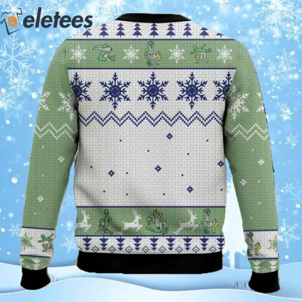 Aliens Funny Ugly Christmas Sweater