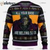 All Your Base Are Belong To Us Zero Wing Ugly Christmas Sweater