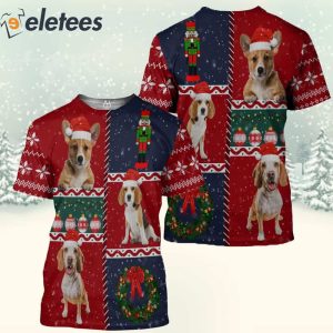 Amazing Dachshund Christmas 3D Full Print Shirt