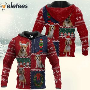 Amazing Dachshund Christmas 3D Full Print Shirt 3