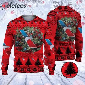American Airlines Ugly Christmas Sweater