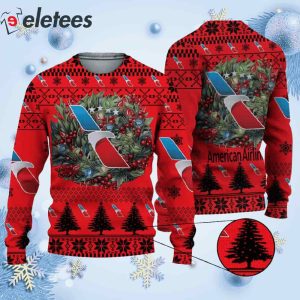 American Airlines Ugly Christmas Sweater1